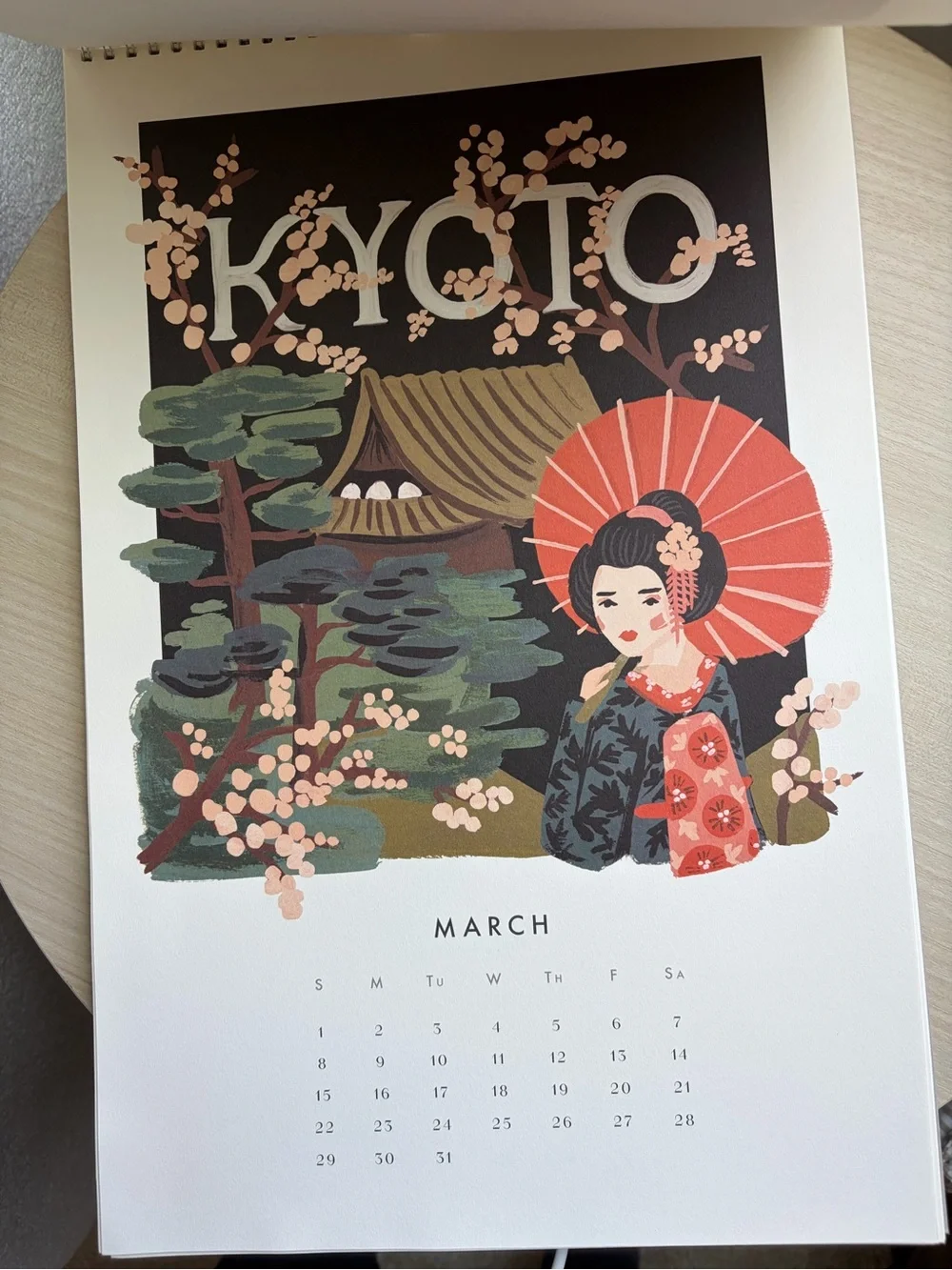 Rifle Paper Co. 2015 Travel The World Wall Calendar